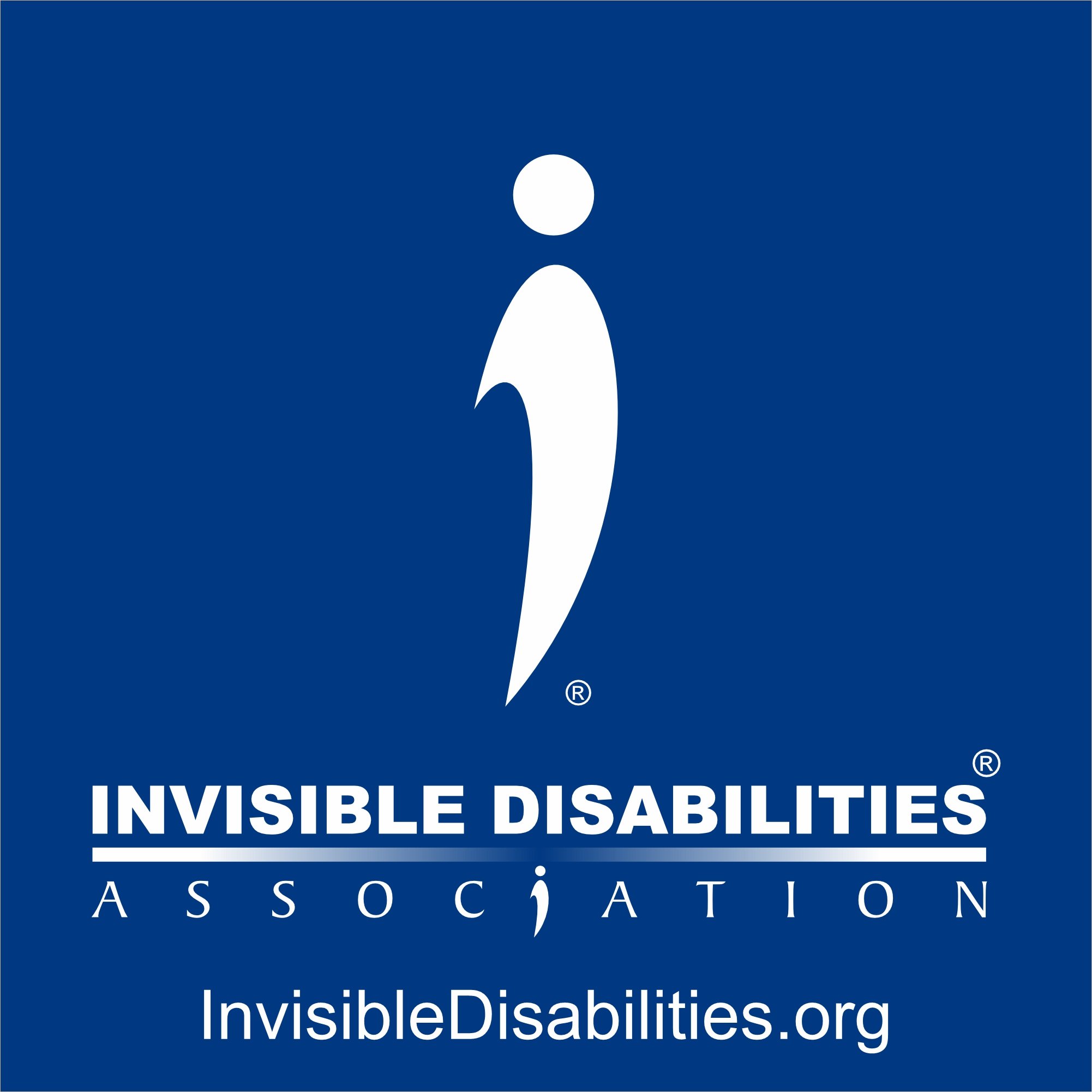 IDA Logo Blue Square - Invisible Disabilities Association