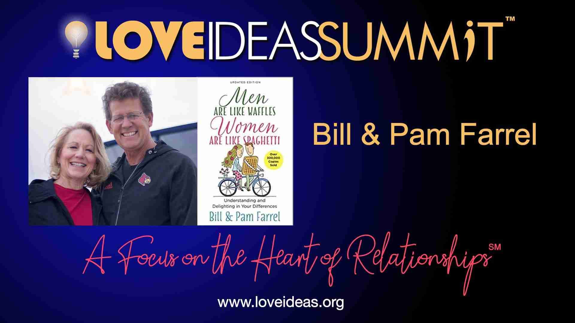 Love IDEAS Episode 1 - Waffles and Spaghetti Bill and Pam Farrel - Invisible Disabilities Association Love IDEAS Episode 1 - Waffles and Spaghetti Bill and Pam Farrel - Invisible Disabilities Association