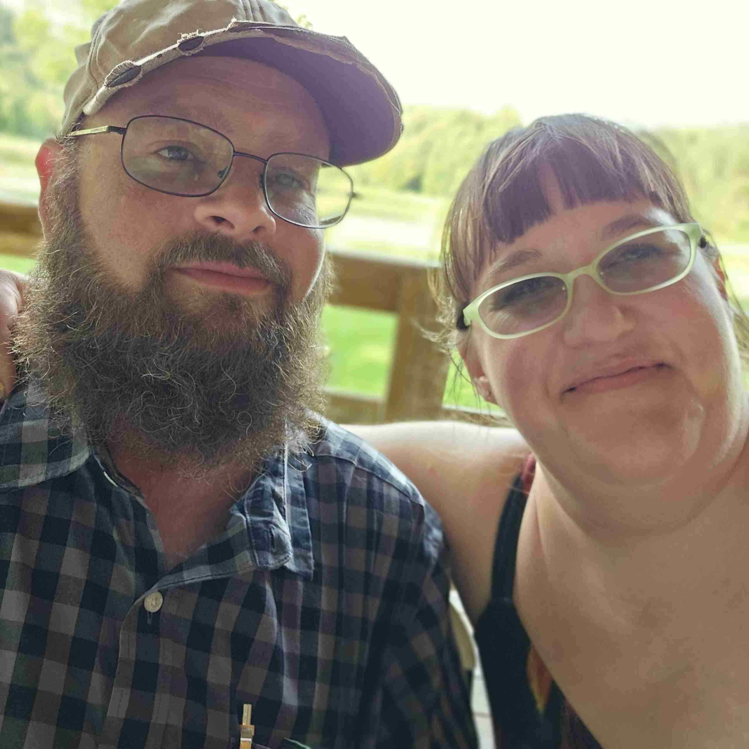 Jessica Hicksted and Russell - Invisible Disabilities Association