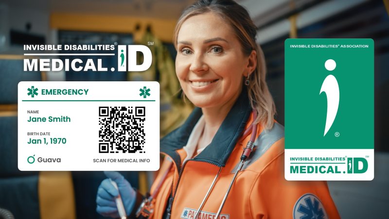 Invisible Disabilities Medical ID Card - Powered by Guava Health - Invisible Disabilities Association