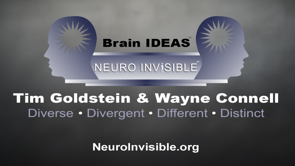 Intro to the Neuro Invisible - Tim Goldstein and Wayne Connell - Brain IDEAS - Invisible Disabilities Association