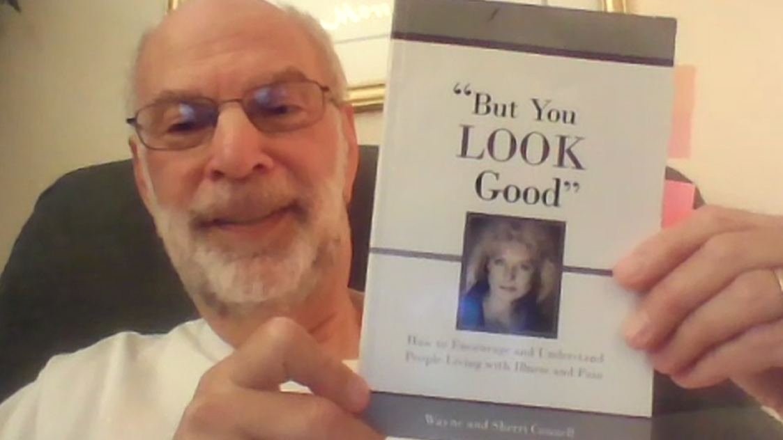 Alexander Sandy Halperin - IDA Perseverance Award - But You LOOK Good Book - Invisible Disabilities Association