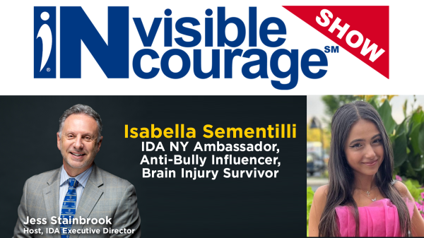 Isabella Sementilli - Brain Injury Survivor - InVisible InCourage SHOW - Invisible Disabilities Association