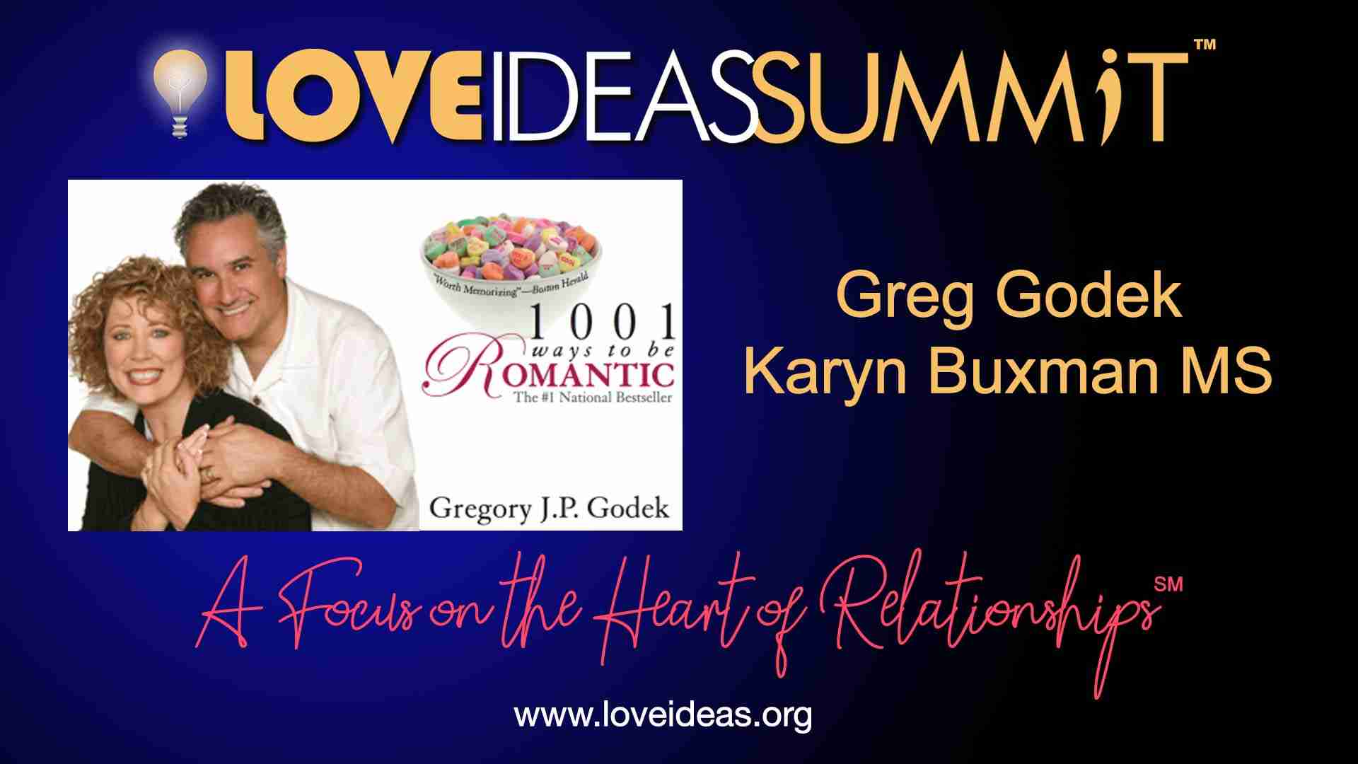Greg Godek & Karyn Buxman - Romance & Humor - Love IDEAS - Invisible Disabilities Association