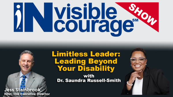 Dr Saundra Russell-Smith - Limitless Leader - InVisible InCourage SHOW - Invisible Disabilities Association