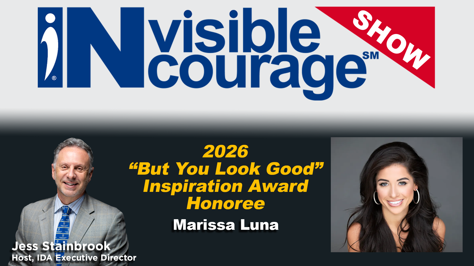 Marissa Luna - But You LOOK Good Inspiration Award - InVisible InCourage - Invisible Disabilities Association Marissa Luna - But You LOOK Good Inspiration Award - InVisible InCourage - Invisible Disabilities Association